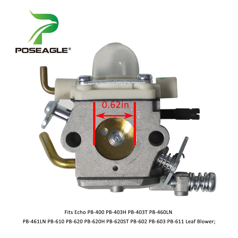 POSEAGLE C1M-K77 Carburetor Replace Zama C1M-K76, C1M-K49A, C1M-K49C, Walbro WTA-35 for Echo PB-580T, PB-580T, PB 580T, PB-403T, PB403T, PB-413H, PB 413H, PB-413T, PB-610, PB-620, PB-620H Back Blowers - Image 4
